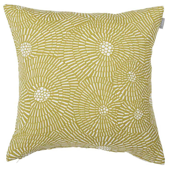 Cushion cover with a graphic pattern Virvelvind