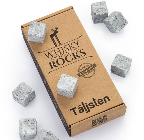 Swedish "Täljsten Whisky Stones" for drinks chilled just right